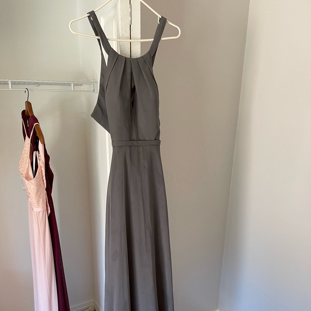 Gray azazie formal dress